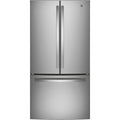 33” GE (24.7 Cu.Ft) French Door Refrigerator with Internal Water Dispenser and Icemaker in Fingerprint Resistant Stainless Steel - ENERGY STAR