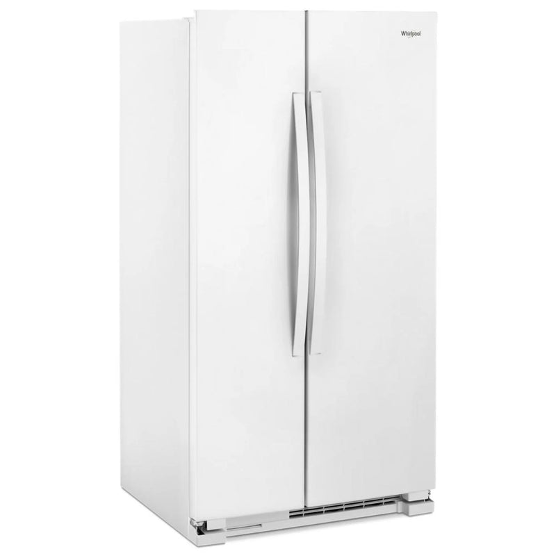 33” Whirlpool (22 Cu.Ft) Side-by-Side Refrigerator (White)