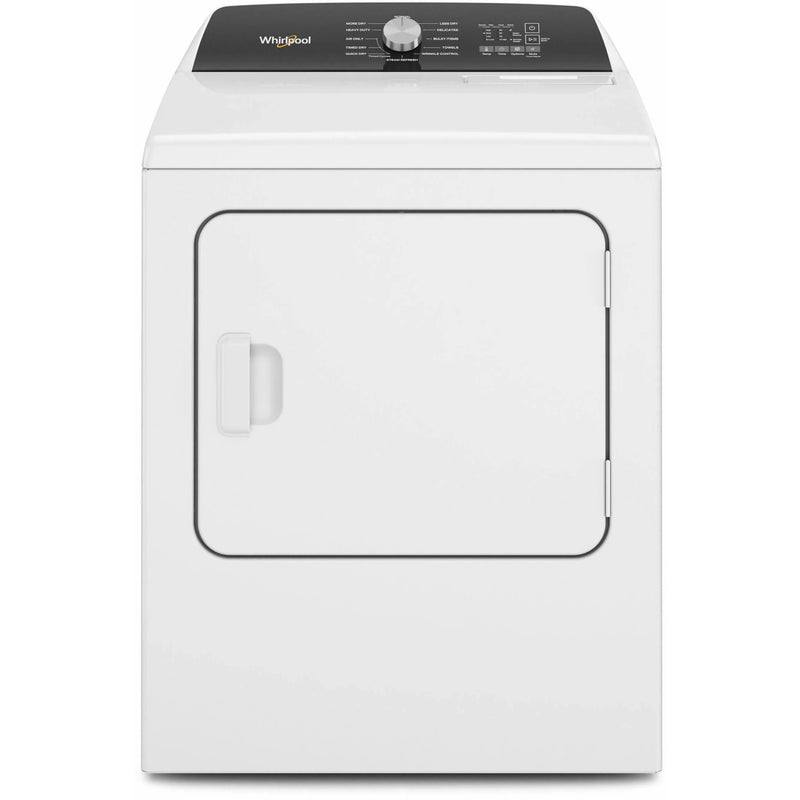 29” Whirlpool (7.0 Cu.Ft) Gas Moisture Sensing Dryer with Steam (White)