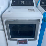27” GE Top Load Washer (4.9 Cu.Ft) & Electronic Dryer (7.2 Cu.Ft) Set in White
