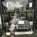 GE 24” Top Control Dishwasher with Sanitize Cycle (Stainless Steel)