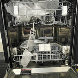 GE 24” Top Control Dishwasher with Sanitize Cycle (Stainless Steel)
