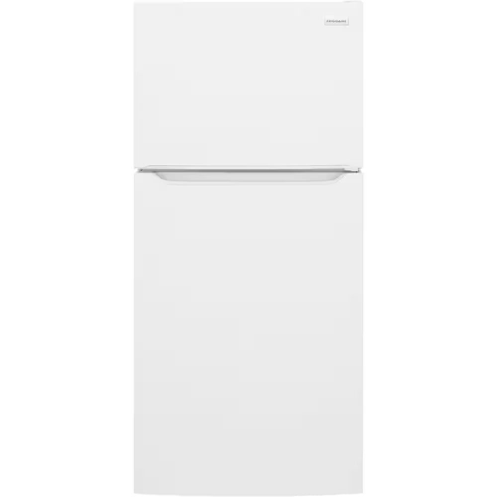 Frigidaire 30” (20 Cu.Ft) Top Freezer Refrigerator (White)