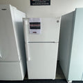 28” GE (15.6 Cu.Ft) Top Freezer Refrigerator (White)