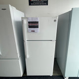 28” GE (15.6 Cu.Ft) Top Freezer Refrigerator (White)