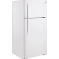 28” GE (15.6 Cu.Ft) Top Freezer Refrigerator (White)