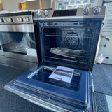 30” Samsung (6.3 Cu.Ft) Electric Slide-in Range Stove with Fan Convection Oven - Wi-Fi Connectivity (Stainless Steel) 5 Elements
