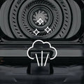 Frigidaire 30” (5.1 Cu.Ft) Gas Range Stove 5 Burner Quick Boil Cooktop with Even Bake technology and Steam Clean (White)