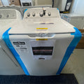 27” GE Top Load Washer (4.9 Cu.Ft) & Dryer (7.2 Cu.Ft) Set - White