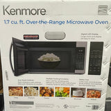 NEW 30” Kenmore Over the Range Microwave (Stainless Steel) 1.7 Cu.Ft - 300 CFM
