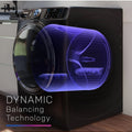 GE Profile 28” (6.1 Cu.Ft) Smart Front Load Washer with UltraFresh Vent System+ with OdorBlock (Sapphire Blue) Stackable