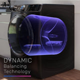 GE Profile 28” (6.1 Cu.Ft) Smart Front Load Washer with UltraFresh Vent System+ with OdorBlock (Sapphire Blue) Stackable