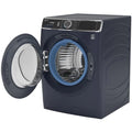 GE Profile 28” (6.1 Cu.Ft) Smart Front Load Washer with UltraFresh Vent System+ with OdorBlock (Sapphire Blue) Stackable