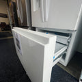 36” Whirlpool (29.5 Cu.Ft) White French Door Refrigerator with In-Door Water and Ice Maker Dispenser
