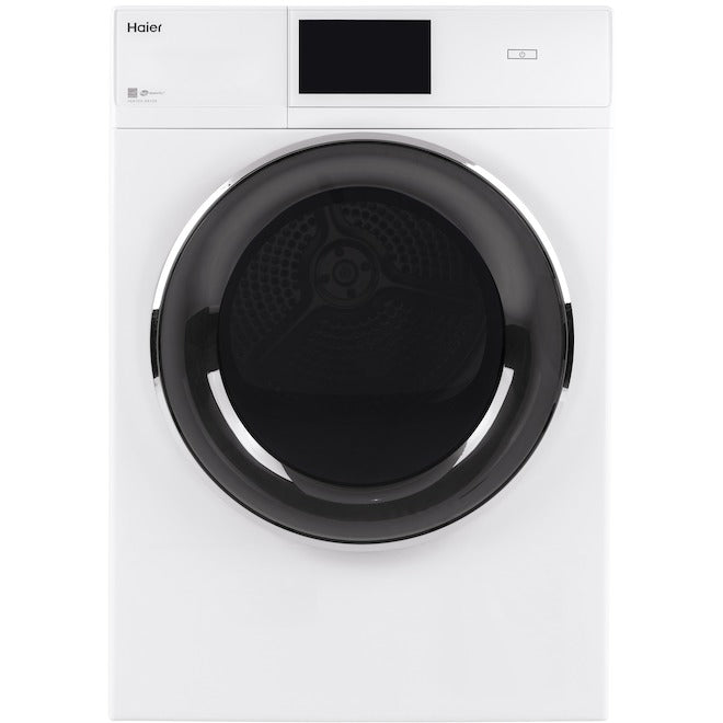 24” Haier (4.1 Cu.Ft) Front Load Electric Vented Dryer With Wi-Fi
