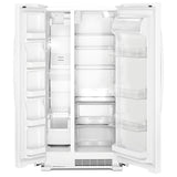 33” Whirlpool (22 Cu.Ft) Side-by-Side Refrigerator (White)