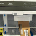 GE 36” (27 Cu.Ft) Fingerprint Resistant Stainless Steel French Door Refrigerator (Internal Water & Ice Dispenser)