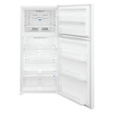 Frigidaire 30” (20 Cu.Ft) Top Freezer Refrigerator (White)