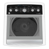 27” GE Top Load Washer (4.9 Cu.Ft) & Electronic Dryer (7.2 Cu.Ft) Set in White