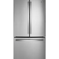 36” GE (21.9 Cu.Ft) Counter Depth French Door Refrigerator with Internal Water & Ice Dispenser (Stainless Steel)