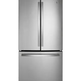36” GE (21.9 Cu.Ft) Counter Depth French Door Refrigerator with Internal Water & Ice Dispenser (Stainless Steel)
