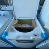 27” Top Load Moffat Washer & GE Dryer Set (White)