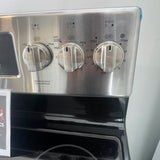 30” GE (5.0 Cu.Ft) Electric Convection Range Stove with No-Preheat Air Fry & Self Clean (Stainless Steel)
