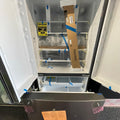GE 36” (27 Cu.Ft) Fingerprint Resistant Stainless Steel French Door Refrigerator (Internal Water & Ice Dispenser)