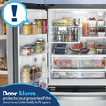 GE 36” (27 Cu.Ft) Fingerprint Resistant Stainless Steel French Door Refrigerator (Internal Water & Ice Dispenser)