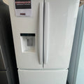 36” Whirlpool (29.5 Cu.Ft) White French Door Refrigerator with In-Door Water and Ice Maker Dispenser