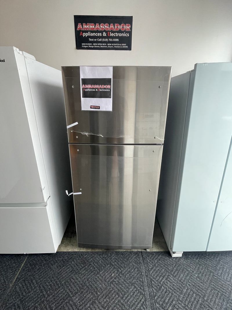 30” Moffat (18 Cu.Ft) Top Freezer Refrigerator Stainless Steel
