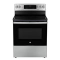 30” GE (5.0 Cu.Ft) Electric Convection Range Stove with No-Preheat Air Fry & Self Clean (Stainless Steel)