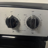 30” Amana (4.8 Cu.Ft) Stainless Steel Electric 4 Element Range Stove with Extra-Large Oven Window