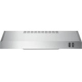 30” GE Stainless Steel 200 CFM Under-the-Cabinet Range Hood