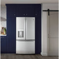 GE 36” (22.1 Cu.Ft) Counter Depth French Door Refrigerator With Exterior Water & Ice Dispenser
