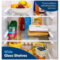 36” GE (28 Cu.Ft) Side by Side Refrigerator with Ice and Water Dispenser (Stainless Steel)
