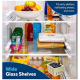 36” GE (28 Cu.Ft) Side by Side Refrigerator with Ice and Water Dispenser (Stainless Steel)