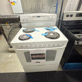 GE 30” (5.0 Cu.Ft) Electric Free Standing Coil Range Stove with 4 Burners (White)