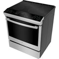 GE Profile 30” (5.3 Cu.Ft) Smart Induction Slide-In Range with 5 Burners (No-Preheat Air Fry) Stainless Steel