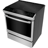 GE Profile 30” (5.3 Cu.Ft) Smart Induction Slide-In Range with 5 Burners (No-Preheat Air Fry) Stainless Steel