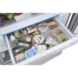 Frigidaire 36” (28.8 Cu.Ft) French Door Refrigerator with Internal Water & Ice Dispenser in Smudge-Proof Stainless Steel - ENERGY STAR