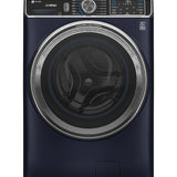 GE Profile 28” (6.1 Cu.Ft) Smart Front Load Washer with UltraFresh Vent System+ with OdorBlock (Sapphire Blue) Stackable
