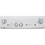 27” GE Electric 4.4 Cu.Ft (I.E.C) Washer and 5.9 Cu.Ft Dryer Laundry Centre (White)