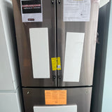 36” GE (21.9 Cu.Ft) Counter Depth French Door Refrigerator with Internal Water & Ice Dispenser (Stainless Steel)