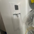 GE 33” (18.6 Cu.Ft) Counter Depth French Door Refrigerator (White) internal Water & Ice