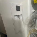 GE 33” (18.6 Cu.Ft) Counter Depth French Door Refrigerator (White) internal Water & Ice