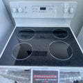 30” GE (5.0 Cu.Ft) Free Standing Electric Range Stove with Glass Top, Self-CleanOven and Storage Drawer (White)