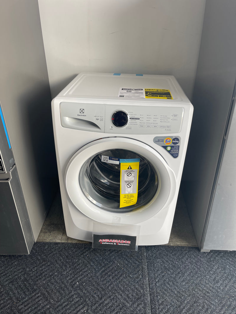 Electrolux 27” (5.1 Cu.Ft) Front Load Washer with LuxCare Wash System (White) Stackable