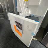 GE 33” (18.6 Cu.Ft) Counter Depth French Door Refrigerator (White) internal Water & Ice