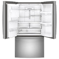 GE 36” (22.1 Cu.Ft) Counter Depth French Door Refrigerator With Exterior Water & Ice Dispenser
